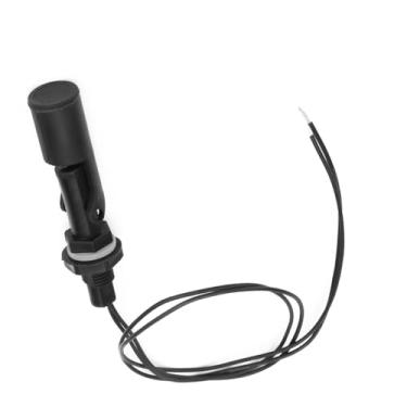Imagem de ZJchao Sensor de Nível de água, Interruptor Flutuante para Tanque de água Sensor de Detector de Vazamento de Alarme 2 Unidades PP Interruptor Flutuante de Montagem Líquida Horizontal para Tanque de