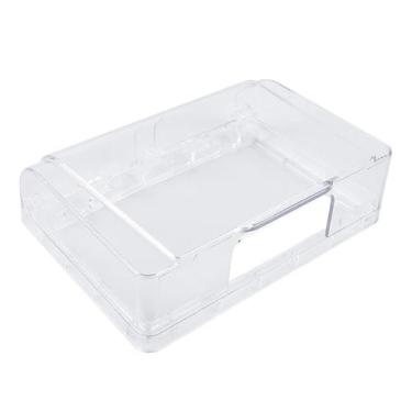 Imagem de Caixa à prova de respingos autoadesiva tipo 86 interruptor de tomada de energia capa protetora de plástico transparente para montagem na parede