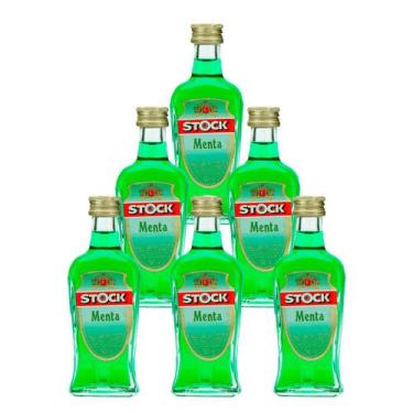 Imagem de Miniatura Licor de Menta Stock Creme de Menta 50ml 6un