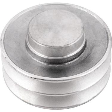 Imagem de Polia Alumínio 90mm 2 Canais Perfil A - Vonder