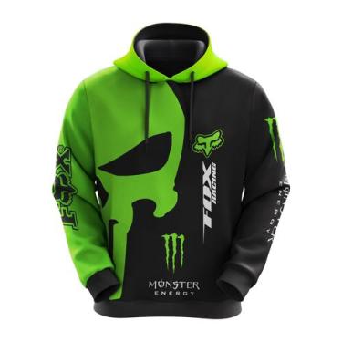 Imagem de Kit Conjunto De Moletom Blusa E Calça Corrida Racing Moto Carro Gp Aut