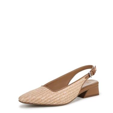 Imagem de Naturalizer Ginger feminino, Palha perolada, caramelo, 9 Wide