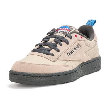Imagem de Reebok Unissex adulto Club C 85, Cinza/Cinza 6/Azul sem limites, 6 Women/4.5 Men