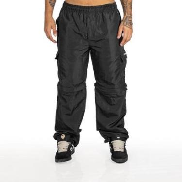 Imagem de Calça Overking Cargo 2 Em 1 Preto-Masculino