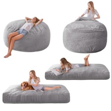 Imagem de Cadeira Bean Bag, sofá-cama conversível MAXYOYO com espuma