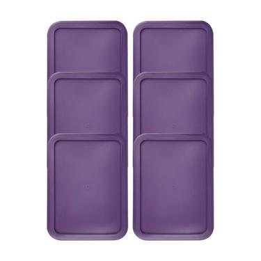 Imagem de Tampas de reposição MRX Solutions para Pyrex, 3 xícaras, 19,7 x 14,6 c