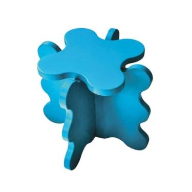 Imagem de Mesa de Canto Ondulado de canto(azul bebe)