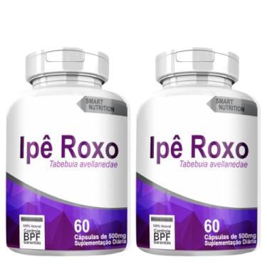 Imagem de KIT Ipê Roxo 500mg 120 Cápsulas – Tabebuia Avellanedae – 100% Natural - 2 Frascos