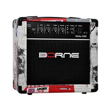 Imagem de Amplificador Cubo Para Guitarra Borne Strike G30 London 15W Bivolt Automático