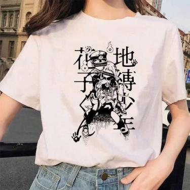 Imagem de Camiseta Feminina Harajuku Ullzang Hanako-Kun - Estampa Gráfica Anos 9