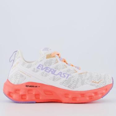 Imagem de Tênis Everlast Climber Run Feminino Branco e Rosa, 36