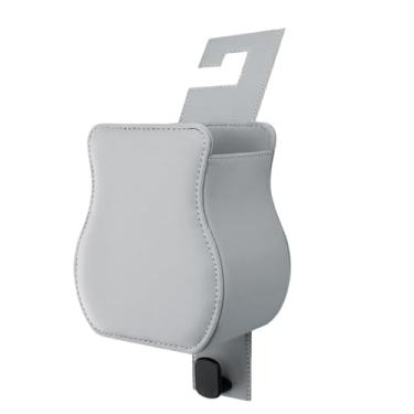 Imagem de Suporte de copo automotivo - organizador de banco traseiro para carro - Organização e armazenamento de caixa de couro para garrafa de água, chaves, , veículo, sedan, caminhão, trailer, viagem