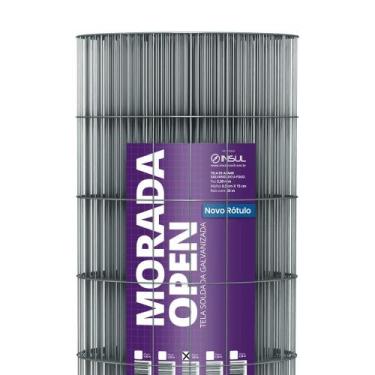 Imagem de Tela Alambrado Soldada Morada Open (Fio 2,30mm / Malha 6,5x15cm) - Rol