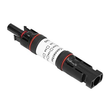 Imagem de KIMISS Porta-fusível Solar Fotovoltaico PPO Conector Fotovoltaico de Latão Com de Travamento Automático Classificado para DC 1000V - à Prova d'água, Resistente a UV e Fácil de Instalar (#15)