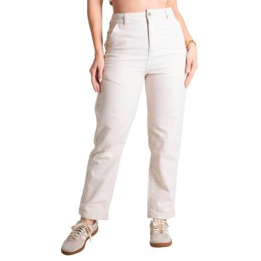 Imagem de Calça Linho Sawary Reta - 280122 - Bege 40-Feminino