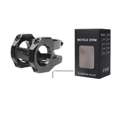 Imagem de Mesa de guidão de MTB em liga de alumínio, 35/45mm, nas cores preto, vermelho, azul e roxo. Ideal para bicicletas de estrada e mountain bikes.(35mm-Black)