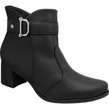Imagem de Bota Piccadilly Feminina Napa Stretch Fívela Forrrado 654036-Feminino