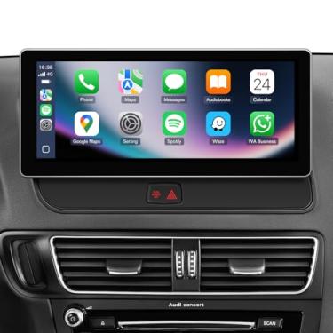 Imagem de Estéreo CarPlay sem fio de 10,25 polegadas para Audi Q5 SQ5 2009-2017 com sistema Audi Concert & Symphony (3GMMI) | Tela sensível ao toque HD | Dual OS (OEM+Linux) Espelhamento de reprodução de vídeo