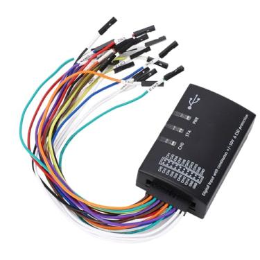 Imagem de KIMISS Analisador Lógico USB de 16 Canais Com Taxa de Amostragem de 100M para, Linux, OS X – Análise Avançada de Protocolo e Configurações Personalizadas