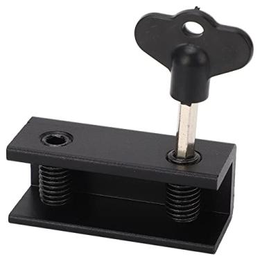 Imagem de WALFRONT Fechadura de Janela Deslizante para Cima e para Baixo Fechaduras de Segurança Em Liga de Alumínio Com Chaves para Rolha de Janela de Porta Deslizante Vertical e Horizontal Com