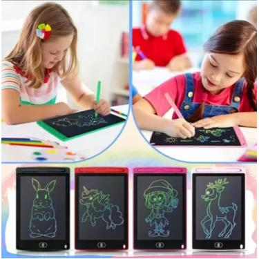Imagem de Lousa Mágica Infantil para Crianças Digital Tablet Tela LCD 8,5 Polega