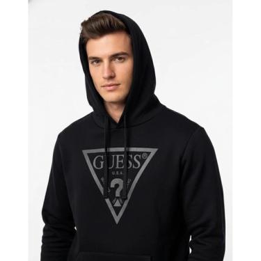 Imagem de Moletom com capuz Preto Guess - MB0HO0KP117-Masculino