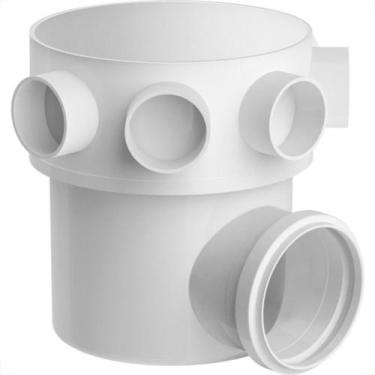 Imagem de Corpo Caixa Sifonada Tigre 10 X 14 X 50 Redonda Sem Grelha Girafacil 5