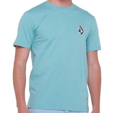 Imagem de CAMISETA VOLCOM SILK MC ICONIC AZUL PLUS SIZE MASCULINA-Masculino