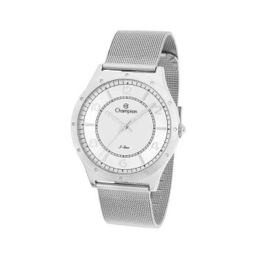 Imagem de Relógio Feminino Champion Cn21032Q Slim S-Line Pulseira Mesh