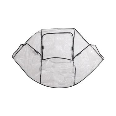 Imagem de Capa De Chuva Universal Para Carrinho De Bebê Transparente Respirável 
