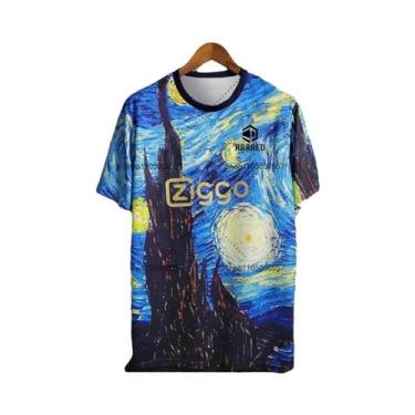 Imagem de Camiseta Jersey Estampada Em 3D Starry Night, Colaboração Artística Aj