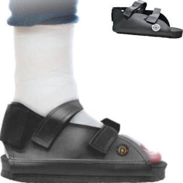 Imagem de Sandália para Bota Gesso Bilateral Calçado Ortopédico Ortho Pauher, Pr