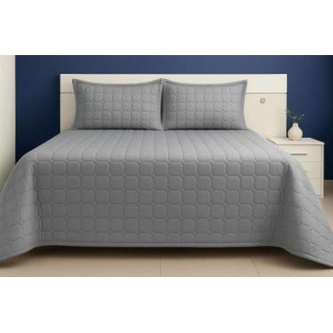 Imagem de Protetor Colchão Impermeável King Matelado - Casa Fernando, Cinza