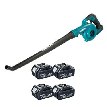 Imagem de Kit com 4 Baterias 18V 5Ah LXT Sem Carregador + Brinde Soprador DUB186