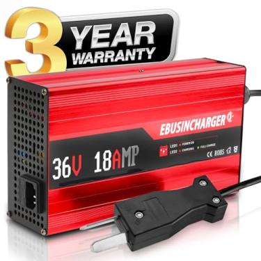 Imagem de Carregador de bateria de carrinho de golfe de 36 volts para EZGO e Yamaha (chumbo-ácido), carregador inteligente de 18 Amp com carga contínua, carga total de 4 a 6 horas, carregador de carrinho de