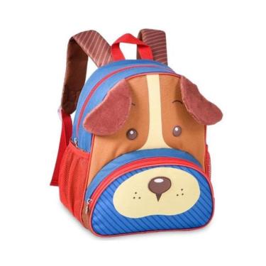 Imagem de Mochila de Costas 33cm Infantil Pets Cachorro 13` Clio CP24502D