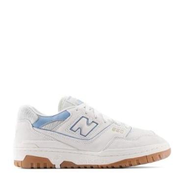 Imagem de Tênis New Balance 550 Feminino Bege e Azul-Feminino