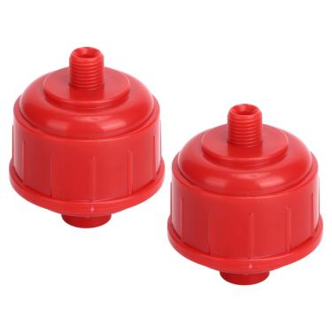 Imagem de Akozon 2 Peças de Filtros de Pistola de Pulverização G1/4 Design de Alto Fluxo para Pistolas de Pintura – Filtro Eficaz para Umidade e Impurezas, Melhora a Eficiência do Trabalho