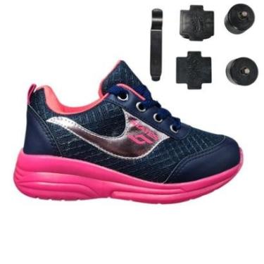 Imagem de Tênis Infantil Menina com Rodinha Botinho ST040-Feminino