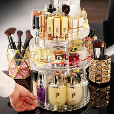 Imagem de Organizador Acrílico para Pincéis e Batons Ideal para Presentear - Art