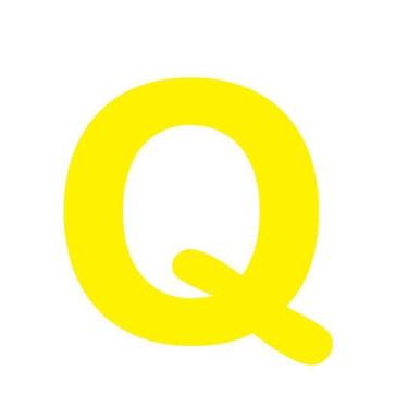 Imagem de Letras em EVA Alfabeto Amarelo - 14cm - Extra Festas, Q