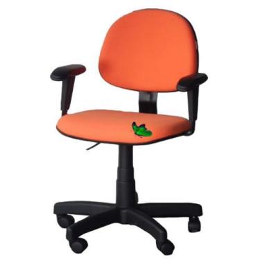 Imagem de Cadeira executiva Back system ergonômica - Frisokar, Laranja