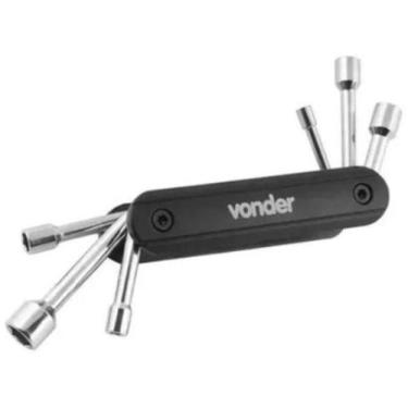 Imagem de Jogo De Chave Canhão Tipo Canivete 5 À 12 Mm Vonde - Vonder