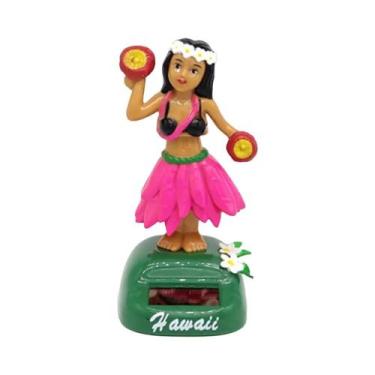 Imagem de Boneca Solar Dançarina Hula Para Painel De Carro - Decoração Havaiana 