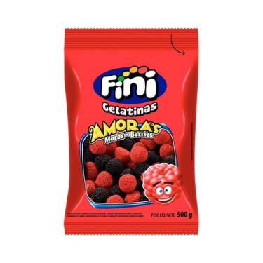 Imagem de Balas de gelatina Amoras 500g - Fini