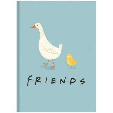 Imagem de Caderno Colegial Friends Edições Brochura Costurado 160 Fls