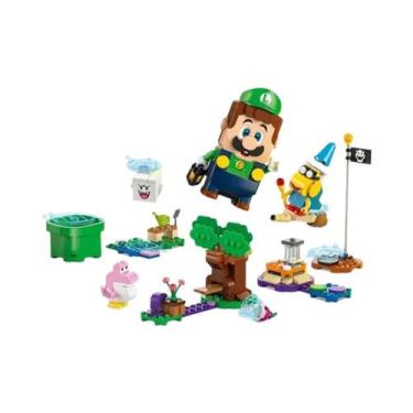 Imagem de Blocos De Construção Luigi Mario Para O Jogo De Aventura Super Brother
