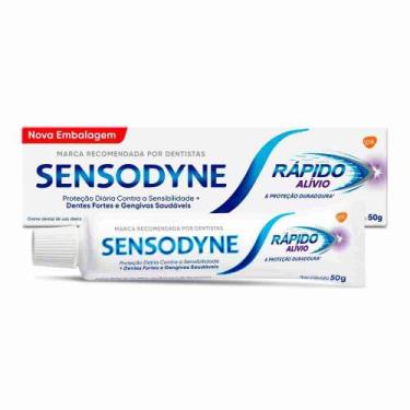 Imagem de Creme dental sensodyne 50g rapido alivio