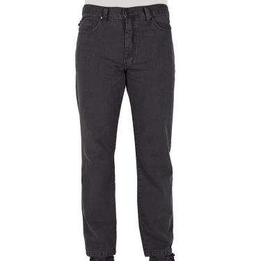 Imagem de Calça Jeans R7jeans Masculina Modelo Tradicional com Cintura Alta Lavagem Grafite-Masculino
