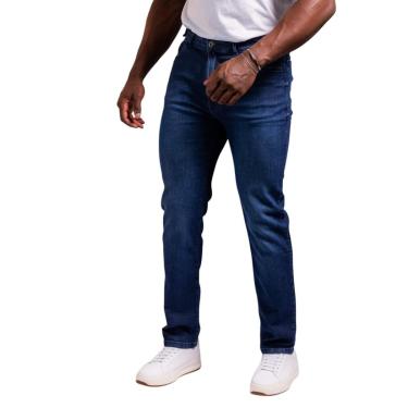 Imagem de Calça Ellus Jeans Masculina Reta Tamanho:48;Cor:-Masculino